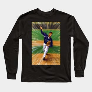 Pitch - oils in ProCreate Long Sleeve T-Shirt